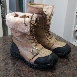 Apple Bottom fur boots